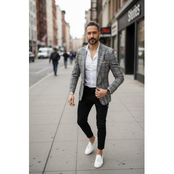 Sacou barbati slim fit 11810 29-4