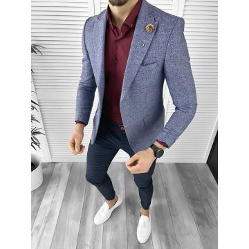 Sacou barbati slim fit 3100 P18-3.2