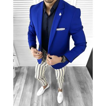 Tinuta barbati smart casual Pantaloni + Camasa + Sacou 10521