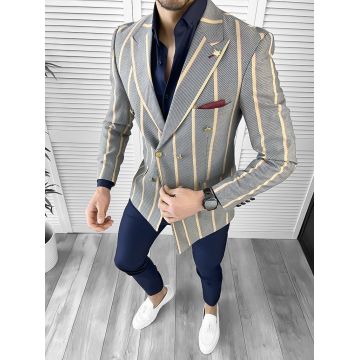 Tinuta barbati smart casual Pantaloni + Camasa + Sacou 10539 Tinuta barbati smart casual Pantaloni + Camasa + Sacou 10539