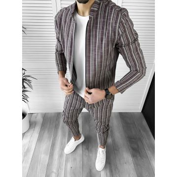 Trening barbati slim fit Pantaloni + Hanorac 10010 N7-5.2