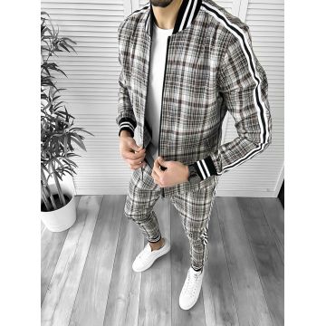 Trening barbati slim fit Pantaloni + Hanorac 10021 P19-5.2 Trening barbati slim fit Pantaloni + Hanorac 10021 P19-5.2