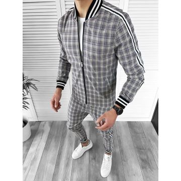 Trening barbati slim fit Pantaloni + Hanorac 10022 25-3.3