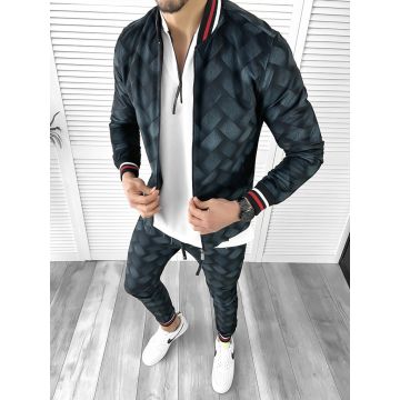 Trening barbati slim fit Pantaloni + Hanorac 10275 P19-2.1