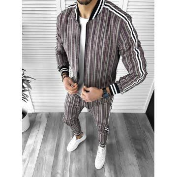 Trening barbati slim fit Pantaloni + Hanorac B9875 15-2.3