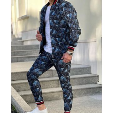 Trening barbati slim fit Pantaloni + Hanorac B9961 P20-5.3