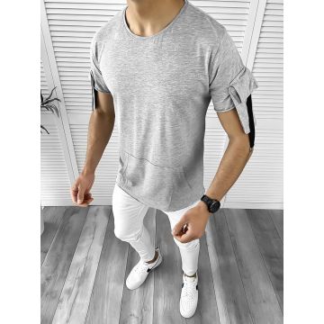 Tricou barbati gri slim fit Vagabond B1962  O1-4.3