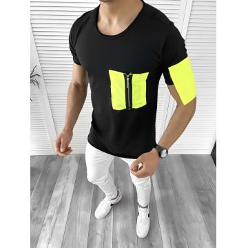 Tricou barbati slim fit ZR A9920  N7-3.2