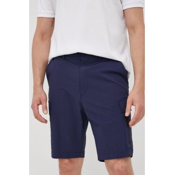 HUGO pantaloni scurti barbati, culoarea albastru marin