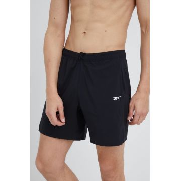 Reebok pantaloni scurți de antrenament Speed 2.0 H46615 barbati, culoarea negru