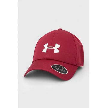 Under Armour caciula 1369781 culoarea bordo, neted