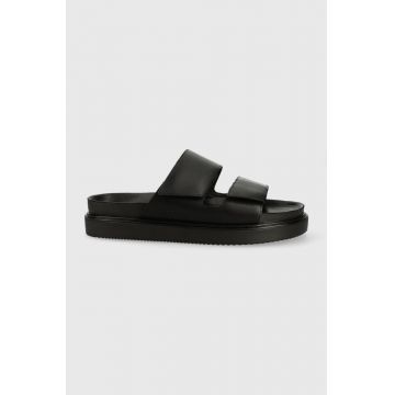 Vagabond slapi de piele Seth barbati, culoarea negru