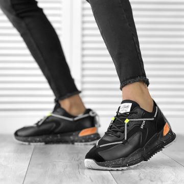 Adidasi barbati casual negri HS920 N11-1