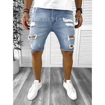 Blugi barbati scurti conici albastri B8868 P20-2.3