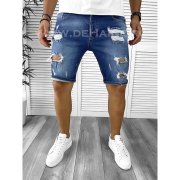 Blugi barbati scurti conici albastri B8869  P19-2.1