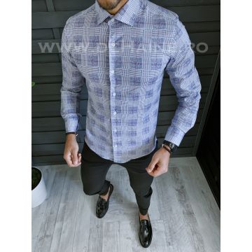 Camasa barbati bleumarin slim fit B1320 11-3.1 E