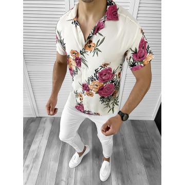 Camasa barbati PREMIUM cu imprimeu 11750  N8-3.1