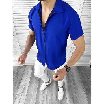 Camasa barbati slim fit albastra 10616 D5