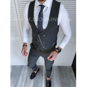 Compleu barbati  Vesta + Pantaloni B4007 I2-5.3