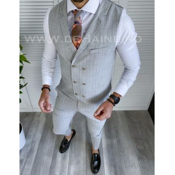 Compleu barbati  Vesta + Pantaloni B4042 D3-5.1
