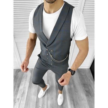 Compleu barbati  Vesta + Pantaloni B4051 O3-4.1