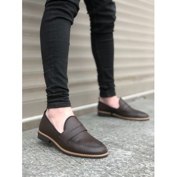 Mocasini barbati maro 12226