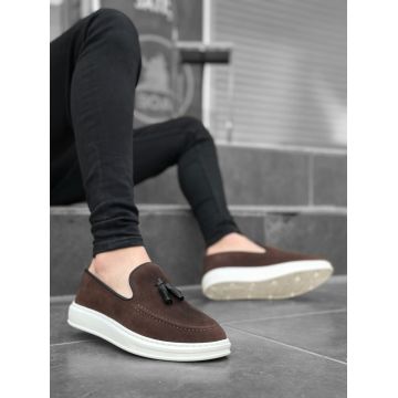 Mocasini barbati maro B1252  T53-4