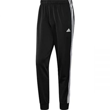 Pantaloni barbati adidas Essentials Warm-Up Tapered 3-Stripes H46105, M, Negru