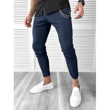 Pantaloni barbati casual albastri TP1450