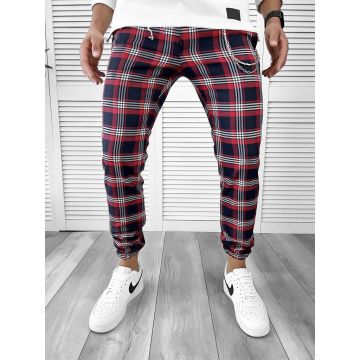 Pantaloni barbati casual in carouri 11965 i6-5.1 6.1**