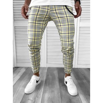 Pantaloni barbati casual in carouri 12121 i11-2.3**