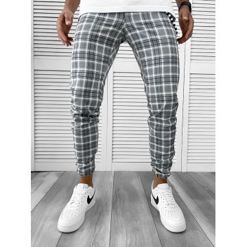 Pantaloni barbati casual in carouri 12122   N7-3.2