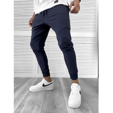 Pantaloni de trening bleumarin conici 12112 126-4