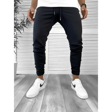 Pantaloni de trening bleumarin conici 12241 G6-3