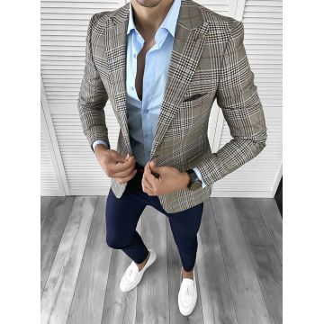 Sacou barbati slim fit 1041  X13