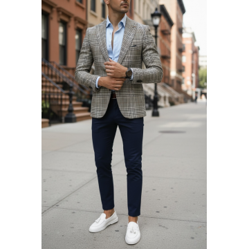 Sacou barbati slim fit 1041  X13