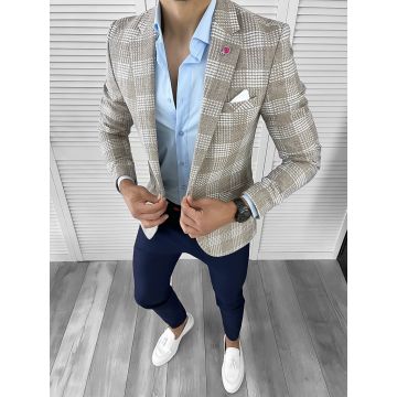 Sacou barbati slim fit 3094 P19-6.1/E 48-2 ~