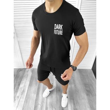 Trening barbati negru pantaloni + tricou 11699 15-3.1