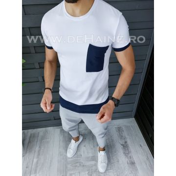 Tricou barbati PREMIUM slim fit CU MIC DEFECT DEF182 O2-2.1