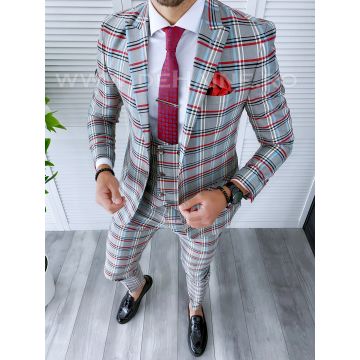 Vesta barbati eleganta slim fit A1003 E V2