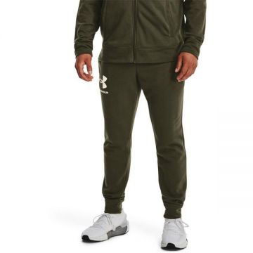 Pantaloni barbati Under Armour UA Rival Terry 1361642-390, M, Verde