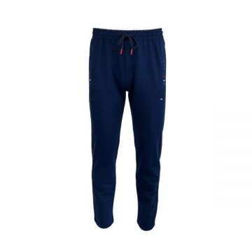 Pantaloni trening barbat, indigo, 3 buzunare cu fermoare, L