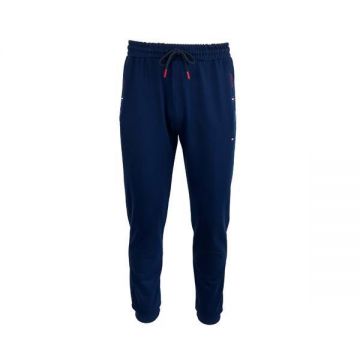 Pantaloni trening barbat, indigo, cu terminatie inferioara elastica, XL