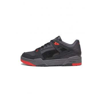 Pantofi sport cu detalii de piele Slipstream Box Out