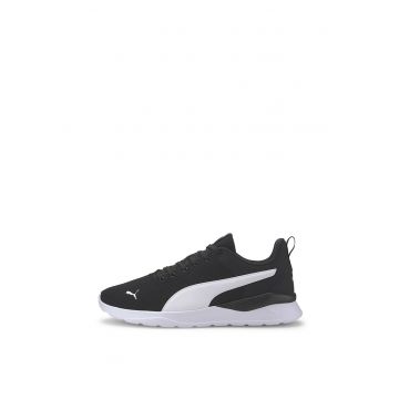 Pantofi sport din plasa cu garnituri din piele ecologica Anzarun Lite