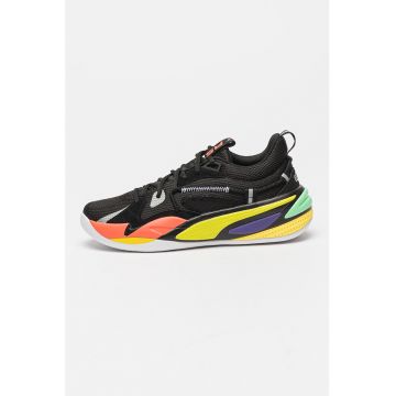 Pantofi low-cut cu garnituri din piele intoarsa - pentru baschet RS-Dreamer
