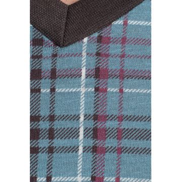 Pijama din amestec de modal cu imprimeu