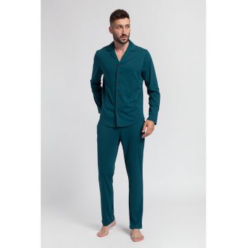 Pijama lunga din bumbac Vlad