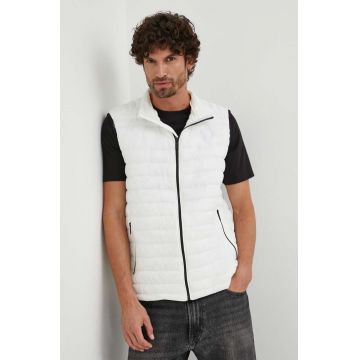 Karl Lagerfeld vesta barbati, culoarea alb, de tranzitie