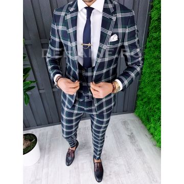 Costum barbati slim fit + Vesta ZR A7804 S24 e